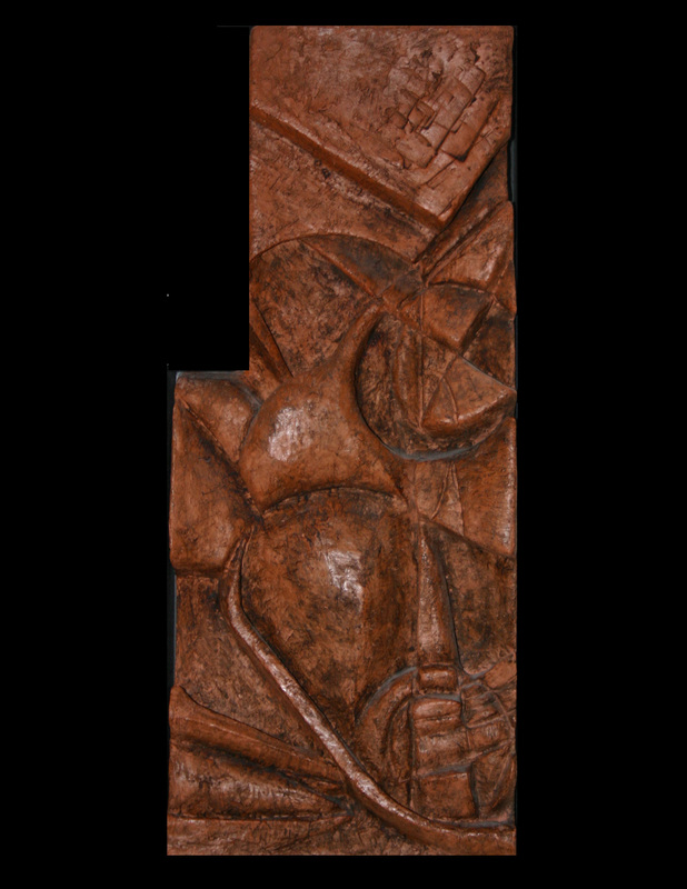 terracotta relief