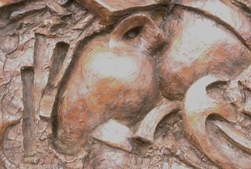 terracotta relief