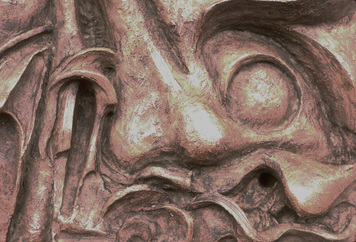 terracotta relief